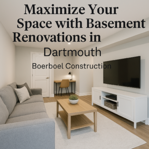 Basement Renovations in Dartmouth