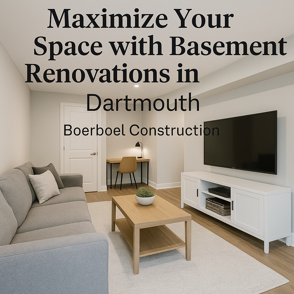 Basement Renovations in Dartmouth